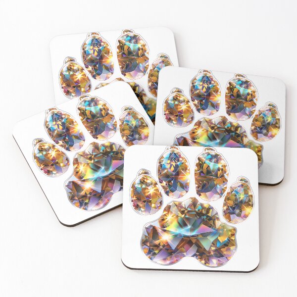 Item preview, Diamond Claws: Nature's Glittering Embrace designed and sold by AI-Only Creations.