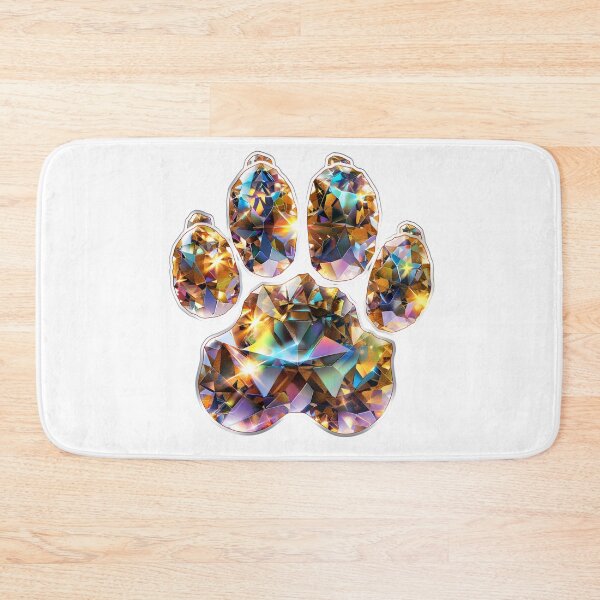 Item preview, Diamond Claws: Nature's Glittering Embrace designed and sold by AI-Only Creations.