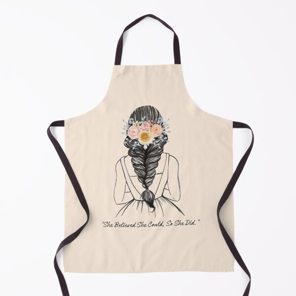 Item preview, Woman In A Dress With The Inscription She Believed She Could So She Did designed and sold by M R Design.