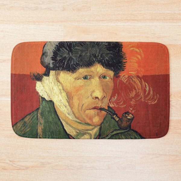 Item preview, Vincent van Gog Self-Portrait Bandaged Ear and Pipe designed and sold by Uruguay3Dy360.