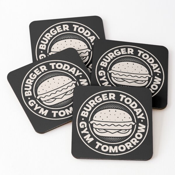 Item preview, Burger today, gym tomorrow designed and sold by Stil-Mix.