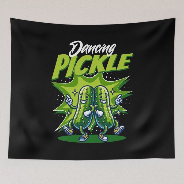 Item preview, Dancing Pickle designed and sold by RockBeeDesigns.