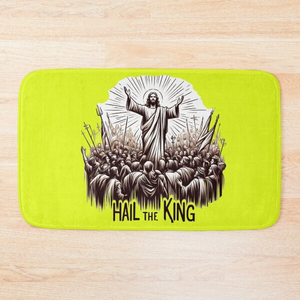 Item preview, Resurrected Jesus Christ: Hail to the King  designed and sold by PaintMeWorld.