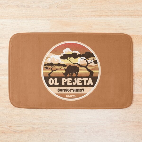 Item preview, Ol Pejeta Conservancy Kenya Vintage Safari Graphic designed and sold by CynthiaGraphics.