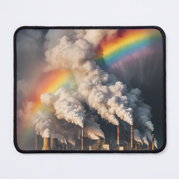 Item preview, Rainbow in Smog  designed and sold by AImaginerART.