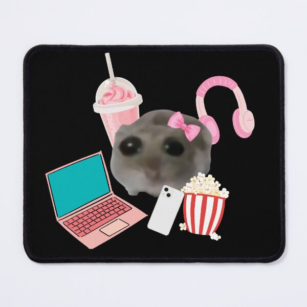 Item preview, Sad Hamster Meme  designed and sold by waveAFY.