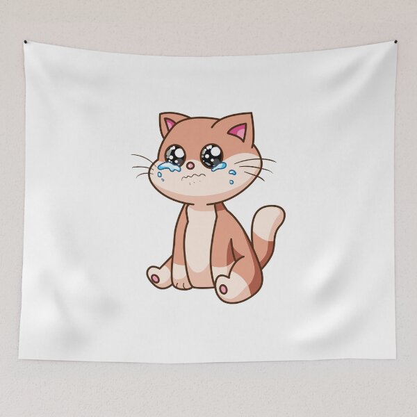 Item preview, Sad kitty designed and sold by LorenzoArtZa.