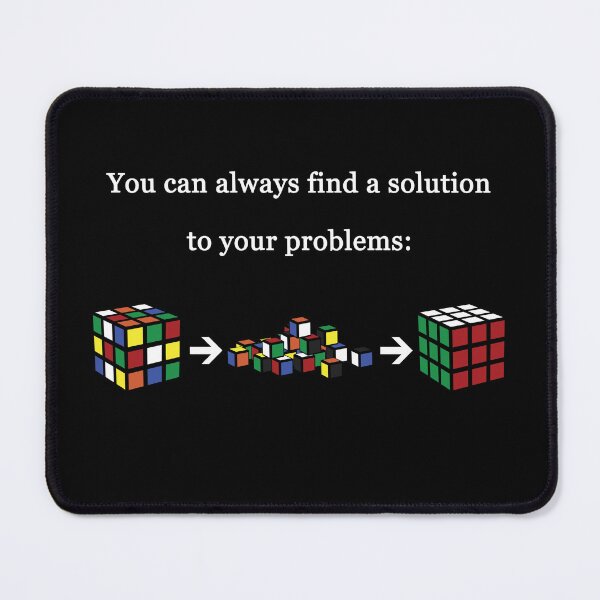 Item preview, rubiks cube - You can always find a solution designed and sold by FABulousStudio.
