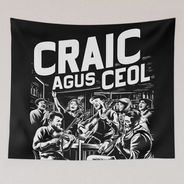 Item preview, Irish Craic agus Ceol Fun and Music designed and sold by REAL IRISH GIFTS.