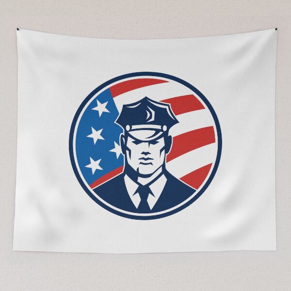 Item preview, Policemen designed and sold by GoJobs.