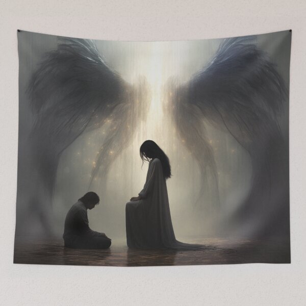 Item preview, Angel or demon designed and sold by Ricardo Rodríguez Pérez.