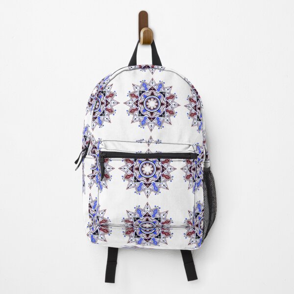 Item preview, Una flor de mandala azul designed and sold by adlkh.