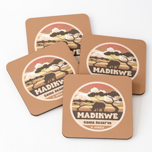 Item preview, Madikwe Game Reserve South Africa Vintage Safari Graphic designed and sold by CynthiaGraphics.