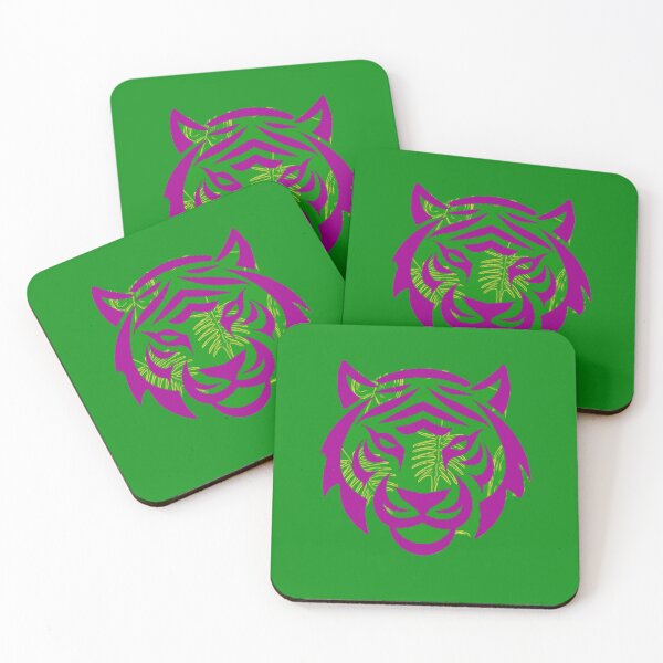 Item preview, violet jungle tiger  designed and sold by DesignNebula.