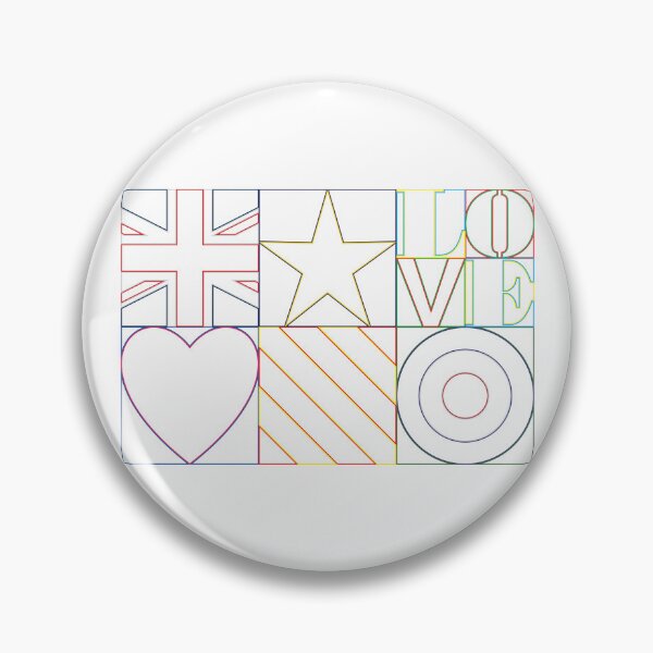 Item preview, Pop Art Symbol Lines - UK designed and sold by DFA.
