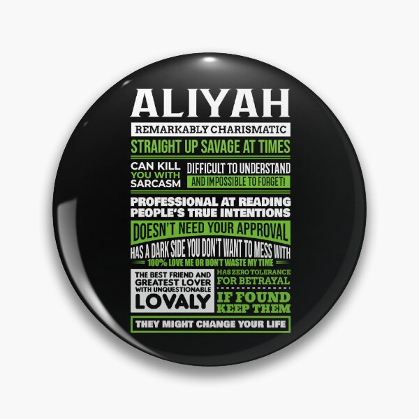 Item preview, Aliyah Girl Name Definition designed and sold by Share-me.