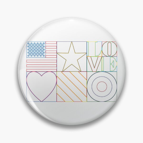 Item preview, Pop Art Symbol Lines - USA designed and sold by DFA.
