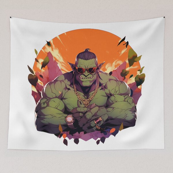 Item preview, The Ripped Orc Mastermind designed and sold by GruumchsGoods.
