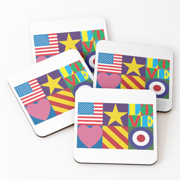 Item preview, Pop Art Symbols - USA designed and sold by DFA.