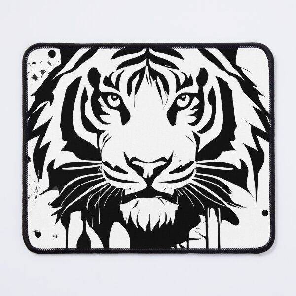 Item preview, Tiger Head Illustration designed and sold by drawbey.