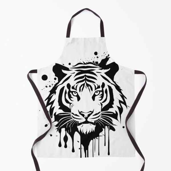 Item preview, Tiger Head Illustration designed and sold by drawbey.
