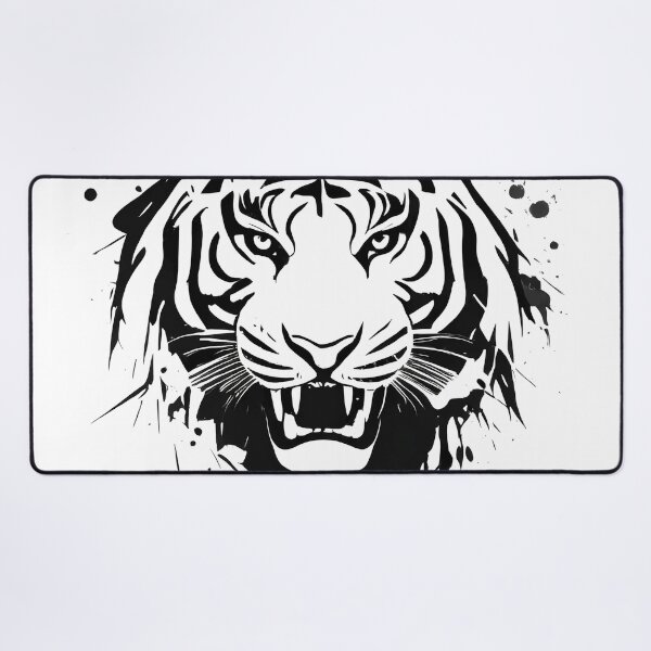 Item preview, Tiger Head Illustration designed and sold by drawbey.