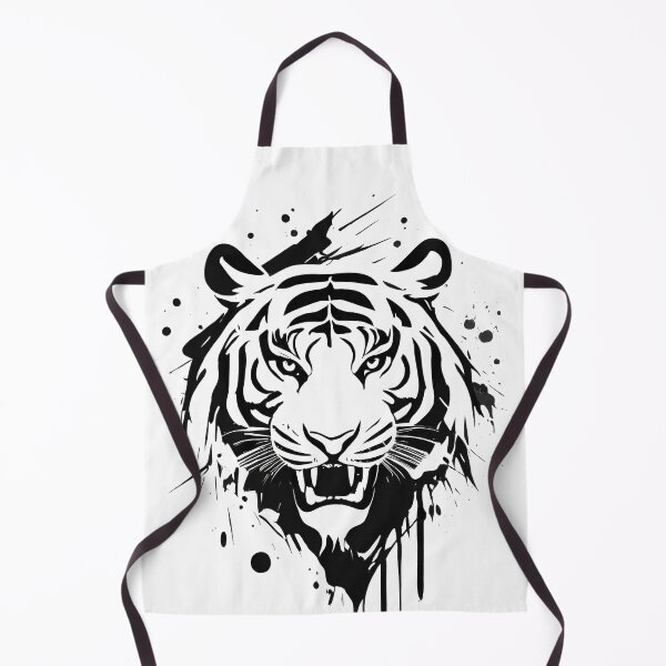 Item preview, Tiger Head Illustration designed and sold by drawbey.