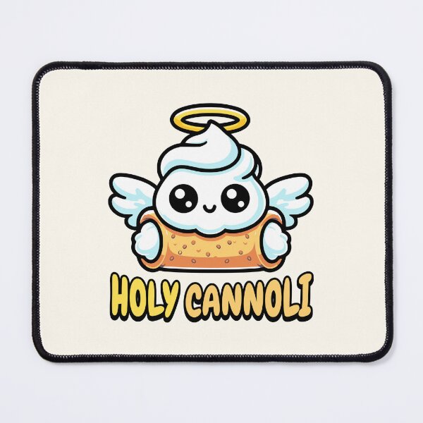 Item preview, Holy Cannoli! Cute Cannoli Dessert Pun designed and sold by PMCreative.