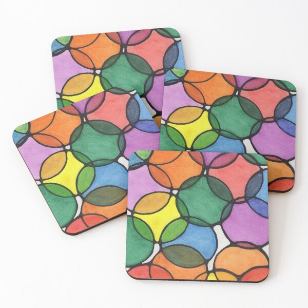 Item preview, Cirlces of Unity Watercolor designed and sold by janannes.