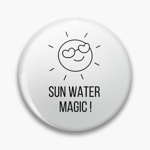 Item preview, Sun Water Magic - Minimalist Solar Artwork designed and sold by Molecularmerch.