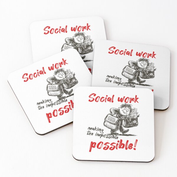 Item preview, El trabajo social es fácil. Hacer posible lo imposible. designed and sold by Grygiel23.
