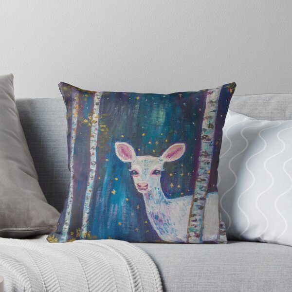 Item preview, Painting white deer designed and sold by sunelixir.