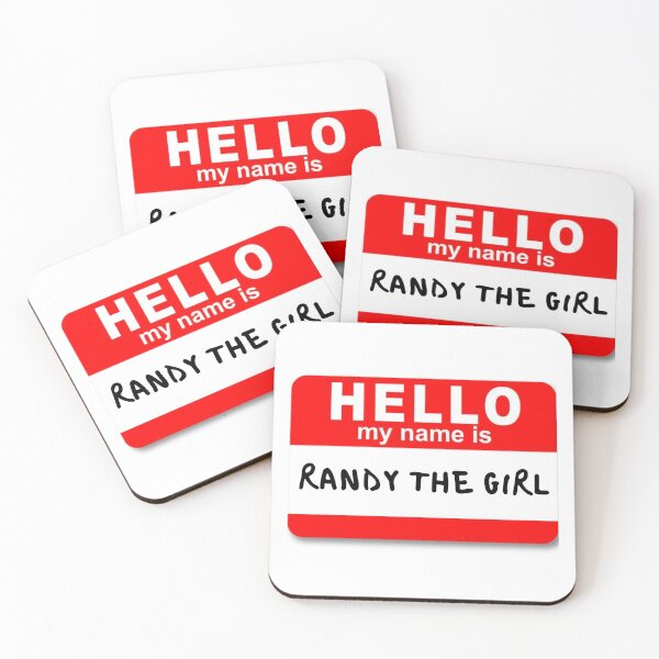 Item preview, Randy The Girl - Middleditch and Schwartz designed and sold by tartistry.