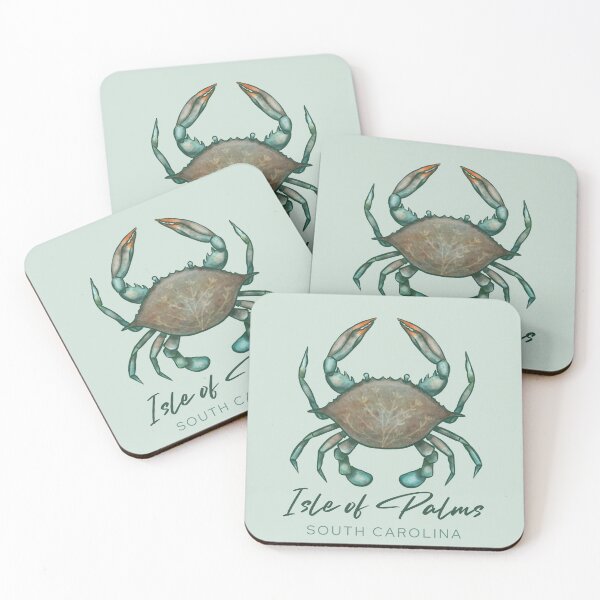 Item preview, Isle of Palms South Carolina SC Blue Crab designed and sold by carolinafound.