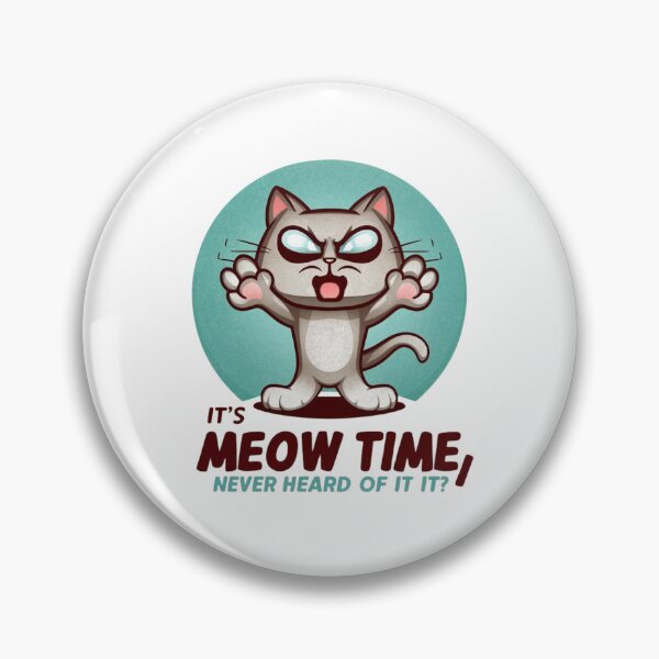 Item preview, Meow Time!!! designed and sold by ThreadLore.