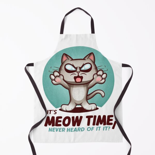 Item preview, Meow Time!!! designed and sold by ThreadLore.