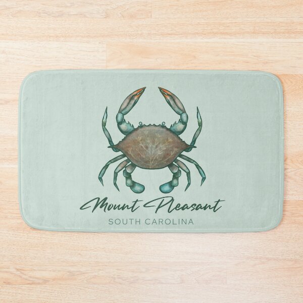 Item preview, Mount Pleasant South Carolina SC Blue Crab designed and sold by carolinafound.