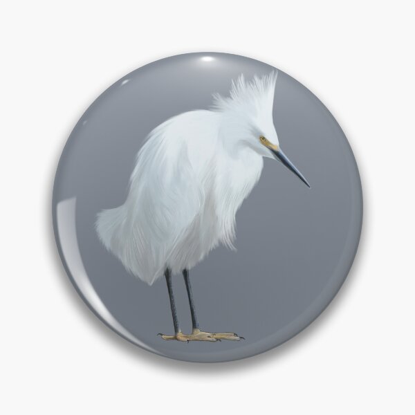Item preview, Snowy Egret designed and sold by Wondersofwhimsy.