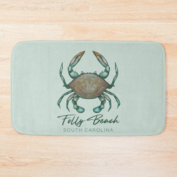 Item preview, Folly Beach South Carolina SC Blue Crab designed and sold by carolinafound.