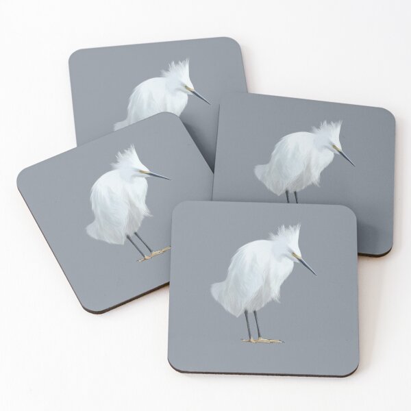 Item preview, Snowy Egret designed and sold by Wondersofwhimsy.