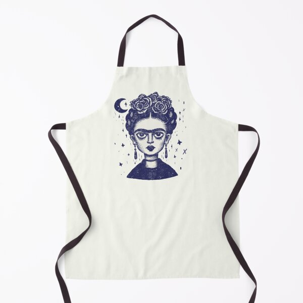 Aperçu de l'œuvre Frida Kahlo Goth Interprétation créée et vendue par CreepyCornerArt.