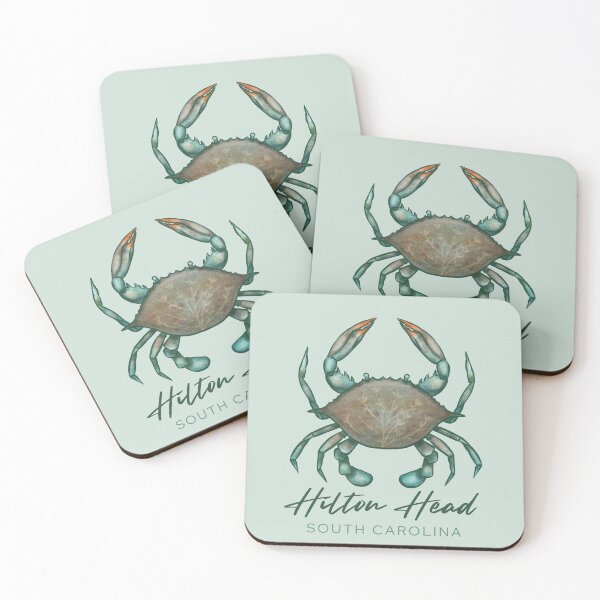 Item preview, Hilton Head Island South Carolina SC Blue Crab designed and sold by carolinafound.
