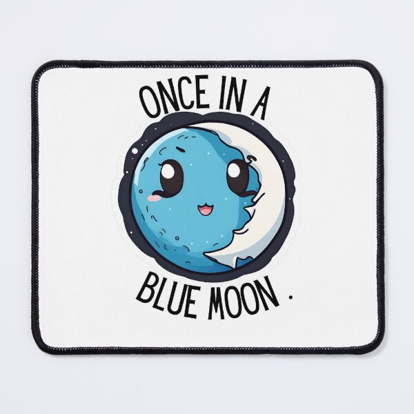 Item preview, Once in a Blue Moon designed and sold by NuyaPrints.