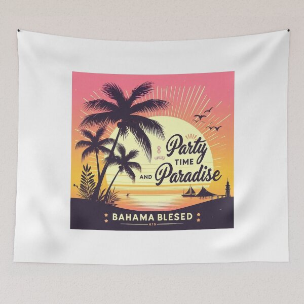 Item preview, Bahamas Beats: The Rhythm of Tropical Paradise designed and sold by HOMEDESIGNPRINT.