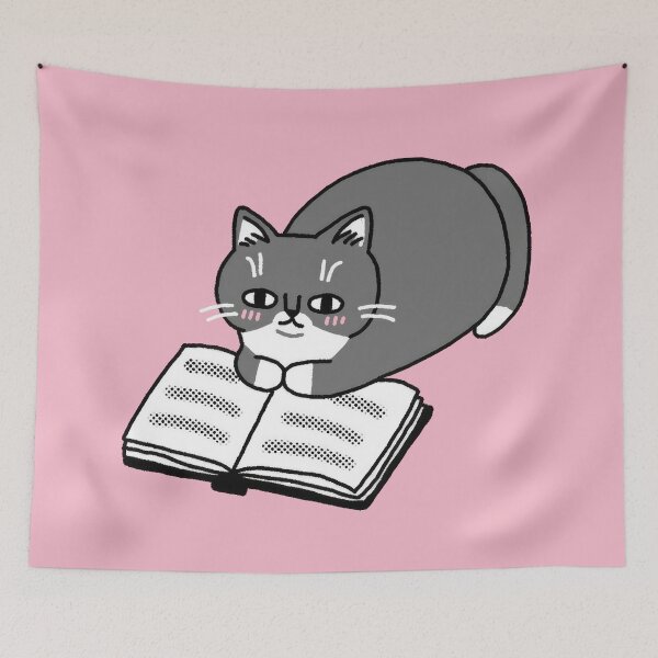 Item preview, The Cat Who Loved to Read designed and sold by emarts.