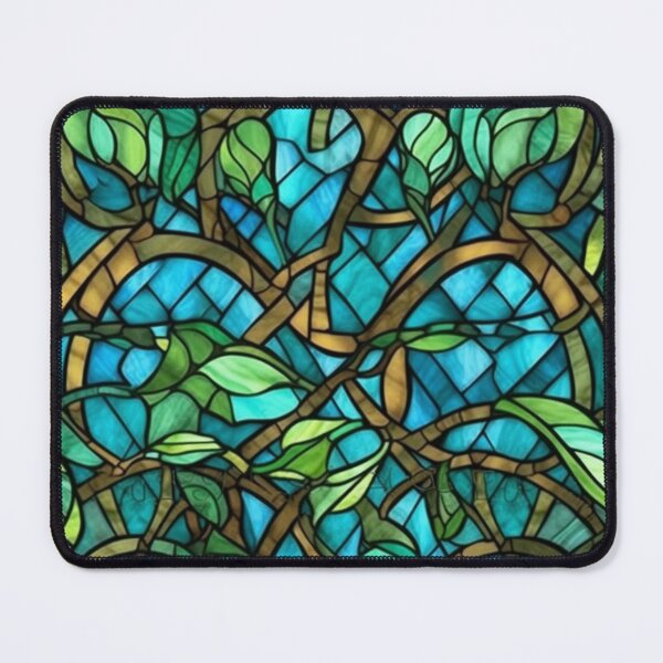Item preview, Foliage Interlace Stained Glass designed and sold by Digital-Lys.