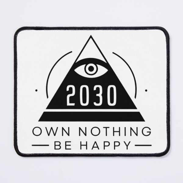 Item preview, 2030 Own Nothing be Happy 2 (Minilogo) designed and sold by Memerca.