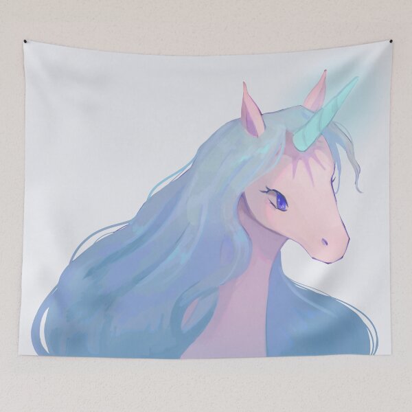 Item preview, The Last Unicorn illustration designed and sold by Asutip.
