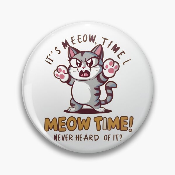 Item preview, Its Meow Time designed and sold by ThreadLore.