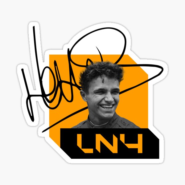 Item preview, Lando Norris Signature Black designed and sold by MayNinO.